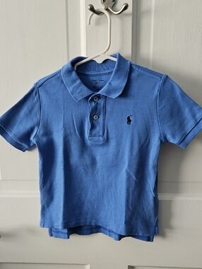 Ralph Lauren Light Blue Boys' Polo with Embroidered Pony